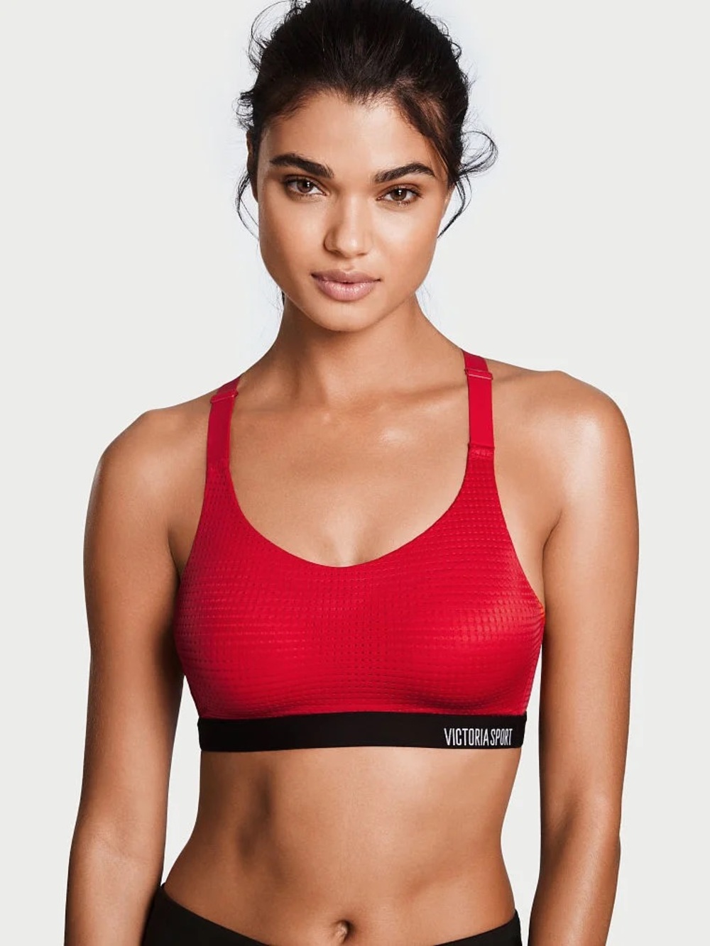 Victoria’s Secret VSX Lightweight Mesh Sports Bra Red